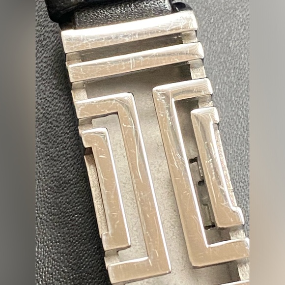 Tory Burch For Fit Bit Black leather wrap band - Picture 6 of 12